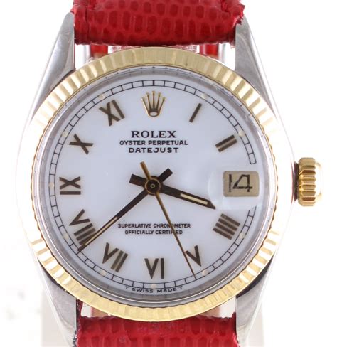 rolex 6827 quadrante rosso|Buy Used Rolex Datejust 6827 .